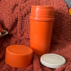 Groovy MCM Orange 32oz Family Products Inc. Thermal Bottle - A Vintage Classic